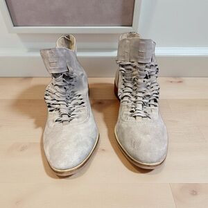 Coldwater Creek Gray Ankle Boots